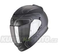 Moto přilba SCORPION EXO-491 WEST matná černo/stříbrná