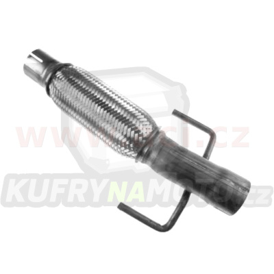 pružný člen výfuku PREMIUM, vnitř. průměr 53 mm / délka pr. členu 200 mm / celková délka 390 mm