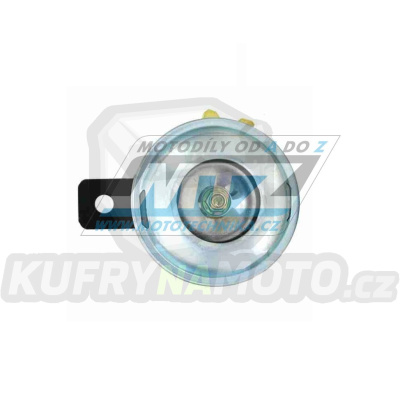 Houkačka/Klakson 12V - průměr 65mm - stříbrná