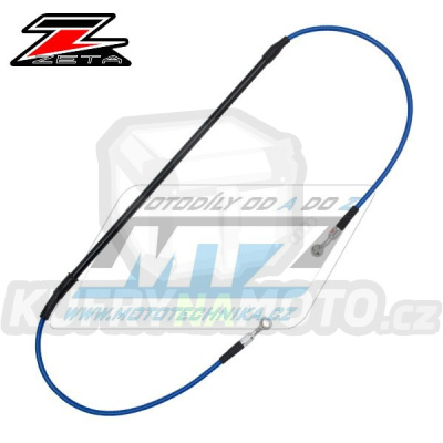 Hadice brzdová přední Z-WHEEL BRAKE HOSE - ZETA W61-12022 - Suzuki RM125+RM250+RMZ250+RMZ450 + Kawasaki KX125+KX250+KXF250+KXF450 - modrá