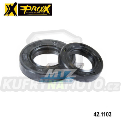 Gufera klikové hřídele (sada simerinků na kliku) - Honda CR80+CR85 / 83-07