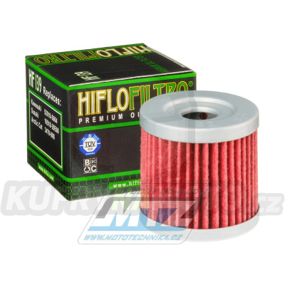 Filtr olejový HF139 (HifloFiltro) - Suzuki DRZ400 / 00-22 + LTZ400 / 03-18 + LTR450 / 06-11 + Arctic Cat DVX400 / 04-08 + Kawasaki KLX400R + KFX400 + CCM Motorcycle 404
