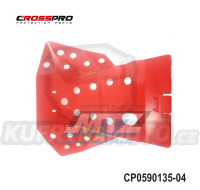 Kryt pod motor hliníkový ALU Engine Guard - Honda CRF250L + CRF250M / 13-20 (barva červená)