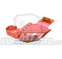Kryt pod motor hliníkový Dual Sport - BMW F750GS+F850GS / 16-20 - barva červená