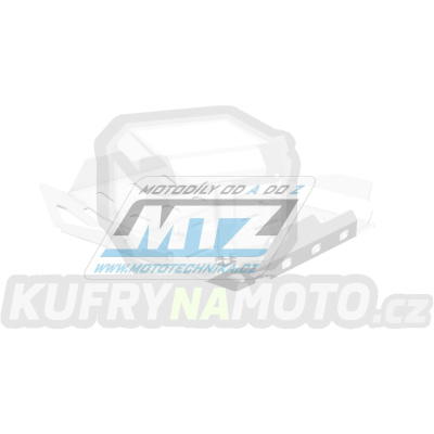 Kryt pod motor hliníkový Dual Sport - BMW R1200GS / 08-12 + R1200GS Adventure / 08-13 - barva bílá
