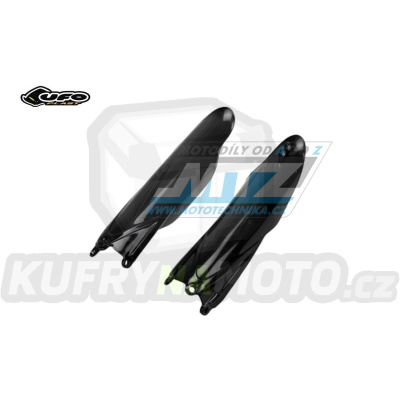 Kryty předních vidlic Yamaha YZF250+YZF450 / 10-23 + YZ125+YZ250 / 15-25 + WRF250+WRF450 - barva černá