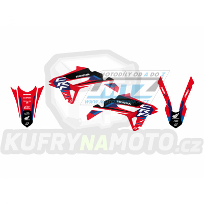 Polepy na motocykl (sada polepů Dream) Honda CRF250R / 22-24 + CRF450R / 21-24 - typ polepů Dream5