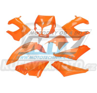Sada plastů Derbi 50 Senda X-Treme / 00-10 + 50R XTreme / 00-10 + 50SM / 00-05  - barva oranžová