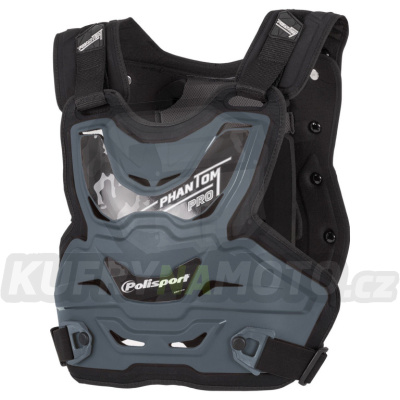 Chránič hrudi POLISPORT PHANTOM PRO nardo grey