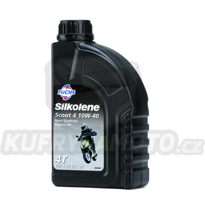 Motorový olej SILKOLENE SCOOT 4 10W-40 1 l