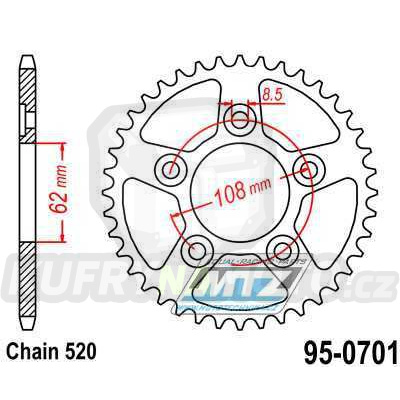 Rozeta MTZ 701-41-95-0701-41- výprodej JTR 701-41