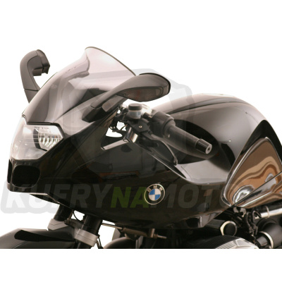 Moto plexi MRA BMW R 1200 S 2006 - typ spoiler S černé saténové