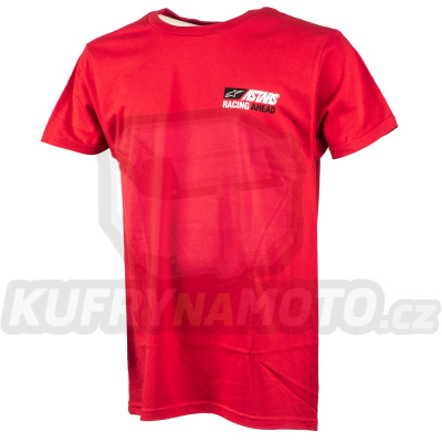 triko PLACARD, ALPINESTARS (červená)