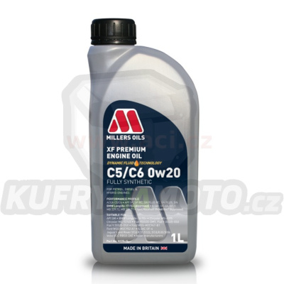 MILLERS OILS XF PREMIUM C5/C6 0w20 1 l