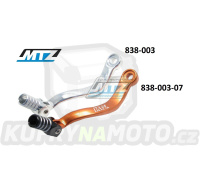 Řadička (řadicí páka) KTM 2takt+4takt SX+SXF+EXC+EXCF + Husqvarna TE+TC+FE+FC + Husaberg TE125 + Gas-Gas MCF+ECF+EXF - stříbrná