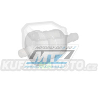 Filtr palivový/benzínový - průměr 1/4&quot; (6mm) - plastový