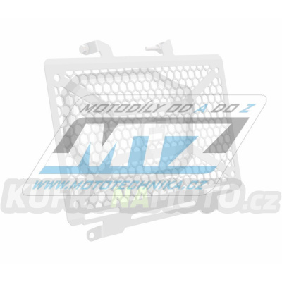 Kryty chladičů ocelové Dual Sport - Honda XL750 Transalp / 23 - barva bílá