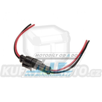 Konektor 2PIN univerzální s kabeláží