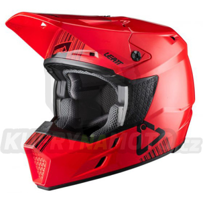 LEATT přilba CROSS HELMET GPX 3.5 V20.1 RED barva červená velikost S