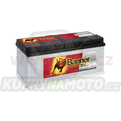 110Ah baterie, 900A, pravá BANNER Power Bull Professional 394x175x190