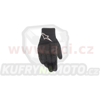 rukavice S MAX DRYSTAR, ALPINESTARS (černá/bílá) 2024