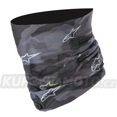 nákrčník TACTICAL NECK TUBE, ALPINESTARS (černá/šedá camo)