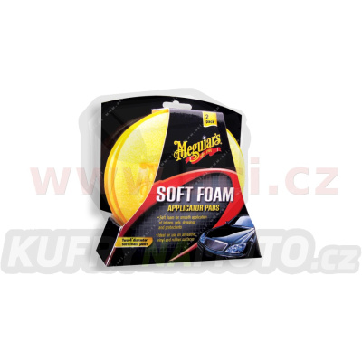 MEGUIARS Soft foam applicator pads - pěnové aplikátory (2 ks)