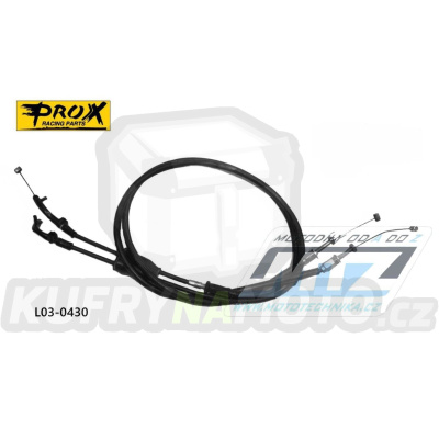 Lanko plynu Kawasaki KXF250 / 13-16 + KXF450 / 13-15