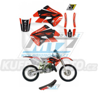 Polepy s potahem sedla (sada polepů a potah sedla Dream) - Honda CR125 / 98-99 + CR250 / 97-99 - typ polepů Dream4