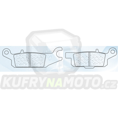 Brzdové destičky CL BRAKES 1193 ATV1