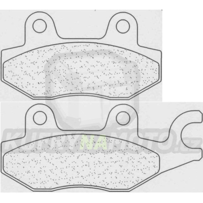 Brzdové destičky CL BRAKES 3062 MSC