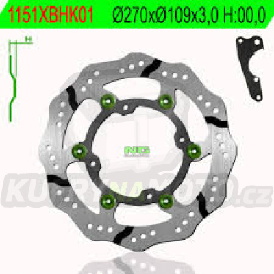 Brzdový kotouč moto NG 1151XBHK01 oversize