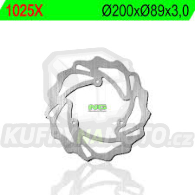 Brzdový kotouč moto NG 1025X