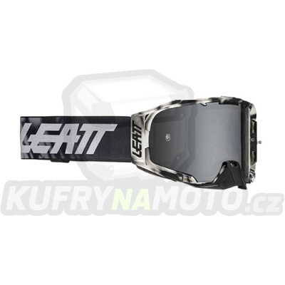 LEATT BRÝLE VELOCITY 6.5 IRIZ GOGGLE AFRICAN TIGER SILVER 50% BARVA BÍLÁ / ČERNÁ-8021700140-akce