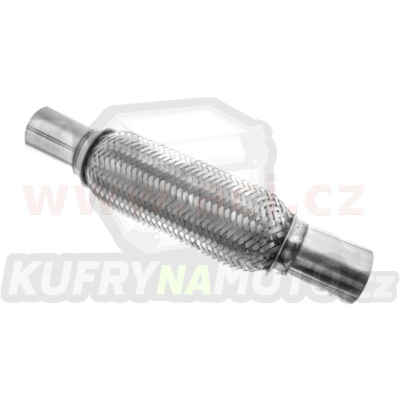 pružný člen výfuku PREMIUM, vnitř. průměr 55 mm / délka pr. členu 230 mm / celková délka 370 mm