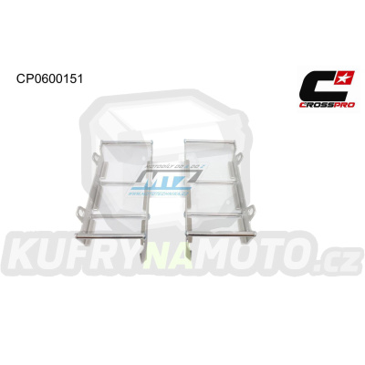 Kryty chladičů hliníkové Radiator Guard - KTM 125SX+150SX / 16-18 + 250SXF+350SXF+450SXF / 16-18 + Husqvarna FC250+FC350+FC450
