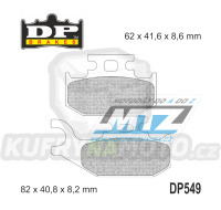 Destičky brzdové DP Brakes DP549 - směs Premium OEM Sinter
