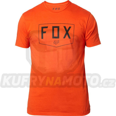 Tričko FOX Shield Premium Tee Atomic Orange - velikost L