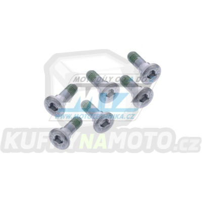 Šrouby brzdového kotouče M8x24 (sada 6ks) - Honda NSS125+SH300+FJS400 + CB125F+VT125+CMX250 + CB50+CBF500+GB500+XBR500+CB750 + CBX750+NT650+NTV700 + VF750+VFR750F+VT750+VT750S + CBR1000F+PC800+ST1100+VT1100 + VTX1300