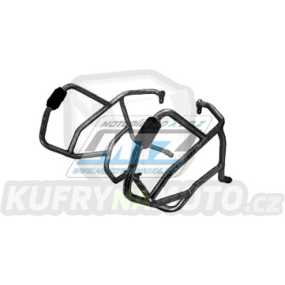 Padací rám Dual Sport Crash Bar - Honda XL1000V Varadero / 99-11 - barva černá