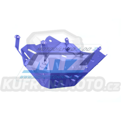 Kryt pod motor hliníkový Dual Sport - Honda XL750 Transalp / 23-25 - barva modrá