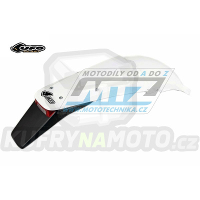 Blatník zadní včetně světla Honda CRF450R / 02-04 - barva bílá