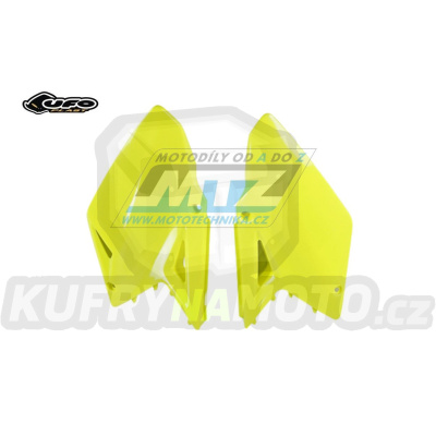 Bočnice Suzuki RMZ450 / 08-17 - barva FLUO žlutá (neon žlutá)