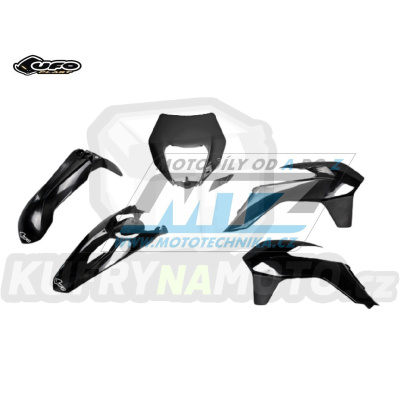 Sada plastů KTM 125EXC+200EXC+250EXC+300EXC + 250EXCF+350EXCF+450EXC+500EXC / 14-16 - barva černá