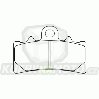 Brzdové destičky CL BRAKES 1233 A3+