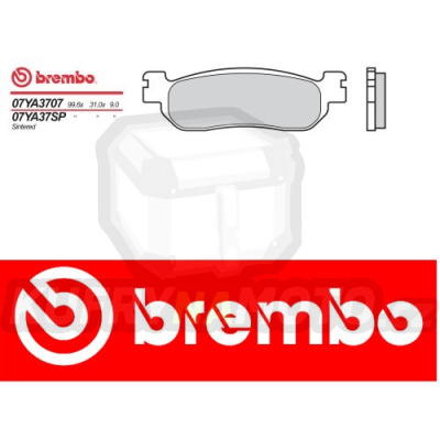 Brzdové destičky Brembo YAMAHA DT 175 r.v. Od 00 -  směs SP Přední