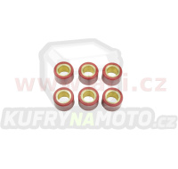 válečky variátoru (průměr 19 x 14 mm), váha 12 g, Athena (sada 6 ks)
