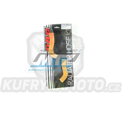 Hadice chladiče DRC RADIATOR HOSE KIT - DRC D47-01-897 - KTM 250EXC-F / 08-13 - oranžové (sada 2ks)