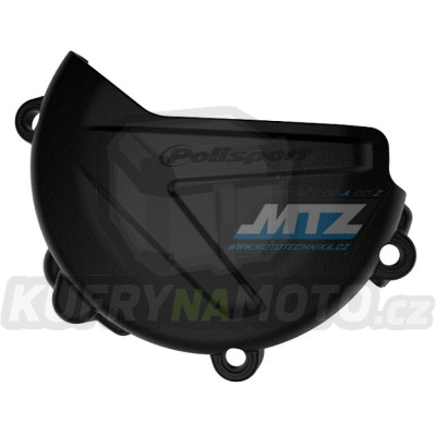 Kryt spojkového víka YZ125 / 08-25 - barva černá