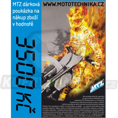 Poukázka dárková v hodnotě 3.500,- Kč